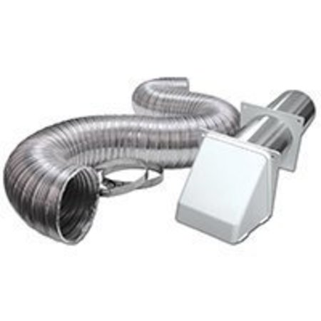 LAMBRO Lambro 316WUL Preferred Hood Vent Kit, 1-Piece, For Gas and Electric Dryer Installations 316WUL